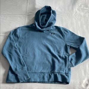 Under Armour Teal Blue Hooded Sweatshirt